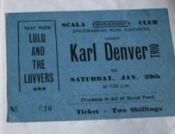Karl Denver ticket